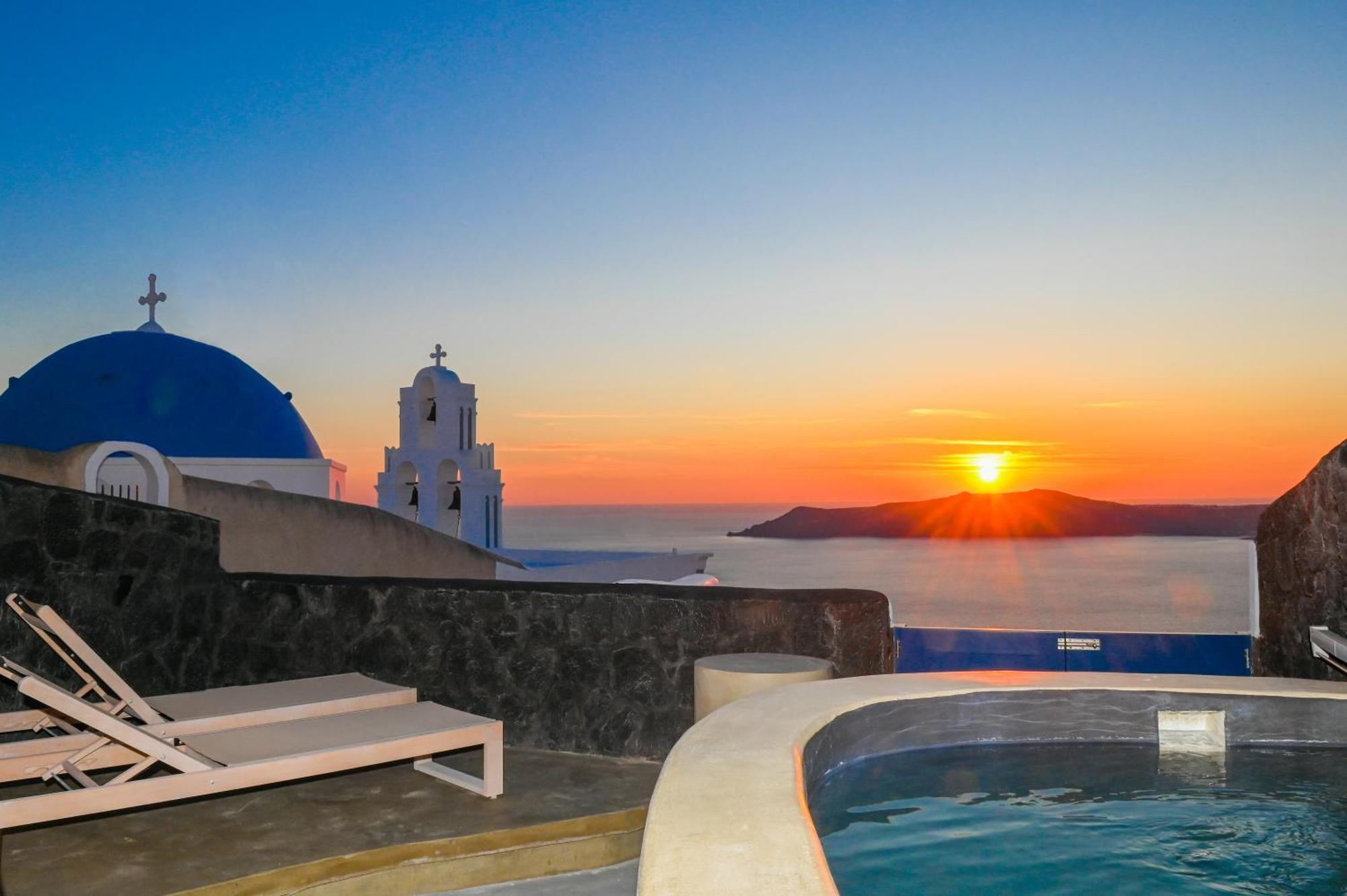 Three Bells Suites Firostefani Luaran gambar